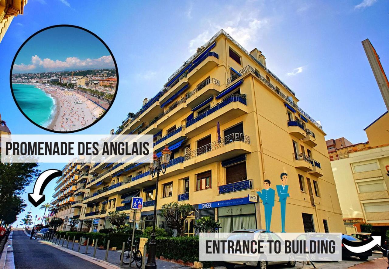 Nestor&Jeeves - Lido Beach - Central - Very Close Sea - Pedestrian Zone Nice Bagian luar foto